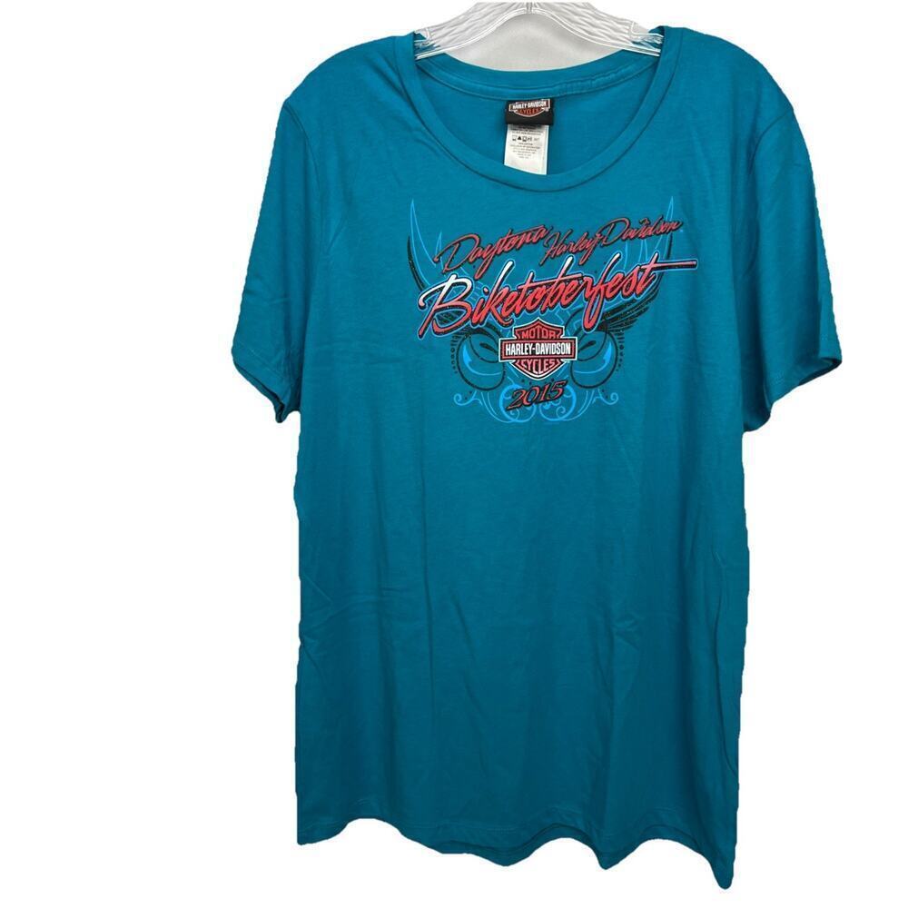 Harley Davidson 2012 Butterfly Wings Women's XXL Shirt Glitter